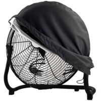 Cubierta de ventilador industrial de tela Oxford, cubiertas de ventilador de piso a prueba de polvo, cubierta de protección de ventilador de velocidad impermeable