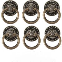 Tiradores de muebles antiguos, tiradores de cajones antiguos, tiradores de puertas de bronce para muebles, armarios, tocadores, puertas de armarios