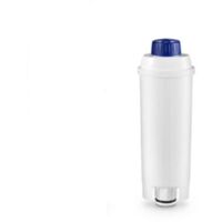 Filtro para cafetera Delonghi DLSC002, filtro de agua con descalcificador de carbón activado, filtro de agua compatible con ECAM, Esam, ETAM, BCO, EC. (1 paquete) blanco,