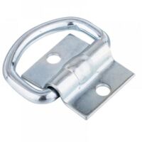 4 anillos de amarre en D para barcos, remolques, camiones y furgonetas