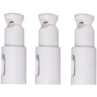 3 soportes para radiador de toallas, soporte de montaje para radiador, adecuados para radiadores de baño rectos o curvos