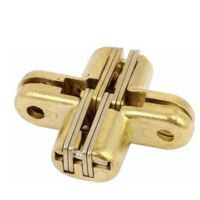 Herramientas de bisagra bisagra cruzada invisible para mesas plegables y armarios de madera.