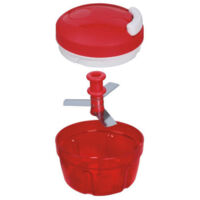 Cortador de verduras con cuerda para tirar, herramientas de cocina, picadora manual de verduras para el hogar, máquina para cocinar carne picada y verduras, cortador de verduras tirado a mano