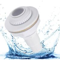 Boquilla de entrada de piscina, boquilla de entrada de 38/32 mm, adecuada para boquillas de entrada de piscina estándar, cabezal de boquilla ajustable