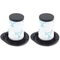 Pack de 2 filtros compatibles con aspiradoras Rowenta RH9890WO RH9879WO X-FORCE FLEX, accesorios para aspiradoras, elementos filtrantes