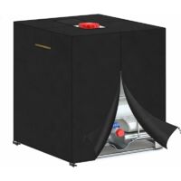Funda protectora para depósito IBC de 1000L - Lona impermeable y anti-UV para depósito de 1000L