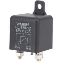 Separación de batería de CC, carga máxima 12 V/120 A para automóviles y camiones (12 V 120 A)