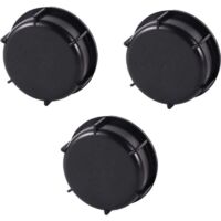 Juego de 3 tapones para tanque IBC S100x8, accesorios para grifo y manguera, accesorio para tanque de 1000 litros, para válvula de tanque de 1000 L, tanque de agua de lluvia, contenedor