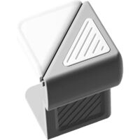 Protectores de esquina de silicona suave de gran tamaño, cubiertas anticolisión para ventanas, bordes de seguridad para bebés, protección adhesiva para cocina, sala de estar y oficina.