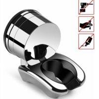 Soporte para ducha, soporte de pared con ventosa ajustable para cabezal de ducha, accesorio de baño