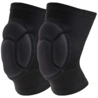 Rodilleras profesionales para el trabajo, cómodas rodilleras para suelos abrasivos para jardinería y construcción, 1 par de espuma elástica antigolpes, talla única