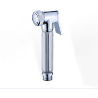 Rociador de bidé portátil de latón macizo, control de presión de agua ajustable con manguera para higiene femenina, rociador de grifo de bidé limpio