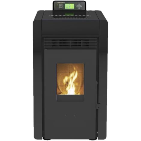 SCHENGER Pelletofen HLP3402 Schwarz 5,5kW A++ Vollautomatisch (1/5)