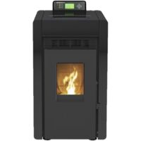 SCHENGER Pelletofen HLP3402 Schwarz 5,5kW A++ Vollautomatisch