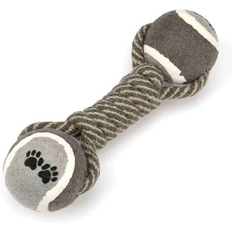 1pc Jouet pour Chiens Cordes pour Animal de Compagnie avec Balle Indestructible Jouet à Mâcher pour Chiot, Petit, Moyen, Gros Chiens (1/5)