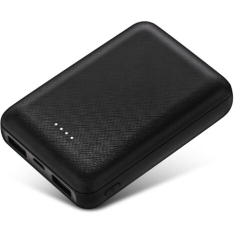 Batterie externe pour vêtements chauffants - Noire 10 000 mAh Batterie externe pour vêtements chauffants - Noire 10 000 mAh