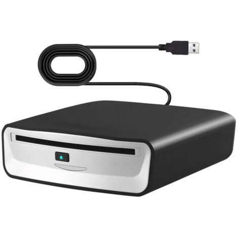 Lecteur CD DVD Bluetooth pour voiture - Boîtier USB d'origine - Lecteur CD - Appareil de navigation universel pour