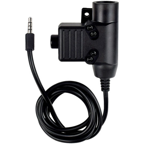 Adaptateur pour casque radio PTT 3,5 mm U94 Adaptateur pour casque radio PTT 3,5 mm U94 (1/5)