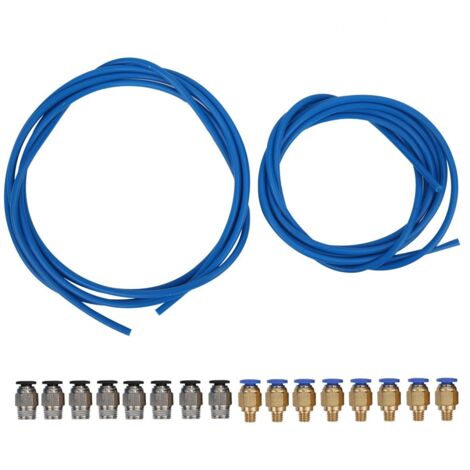 Tube PTFE pour imprimante 3D, connecteurs pneumatiques PC4-M6 et PC4-M10 pour Creality Ender 3 (1/5)