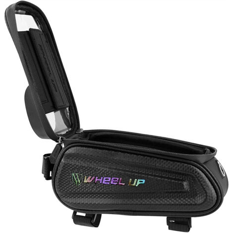 Sacoche de Cadre Vélo Etanche Sacoche Téléphone Avec Écran Tactile Pour Téléphones de Moins de 7.0 Pouces - Color (1/5)