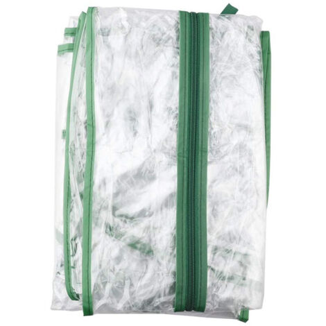 Housse de rechange pour serre à 3 étages en plastique transparent pour mini serre - Pour cadre extérieur à 3 étages - Accessoires de jardin (sans cadre) (1/5)