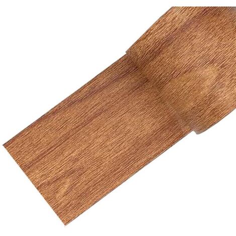Autocollants muraux imitation bois, imperméables et texturés, de 4,5 m, pour la cuisine et les fenêtres. (1/5)