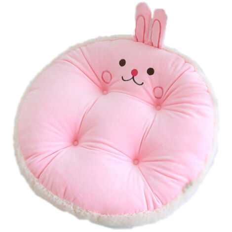 Coussin décoratif pour siège de chaise, coussin rond mignon avec un animal, 45 cm (1/5)