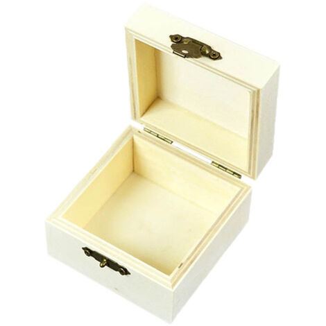 Boîte à bijoux en bois avec couvercle - Boîte à bijoux en bois avec couvercle - Boîte à bijoux en bois avec couvercle (1/5)
