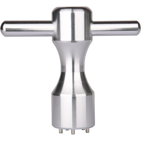 Clé à molette multicolore pour vis de golf, compatible avec les putters Scotty Cameron (argenté). (1/5)