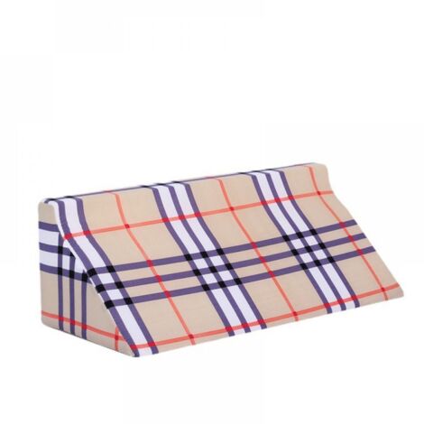 Coussin triangulaire pour lit et canapé, coussin de lecture, 60 x 25 x 20 cm (1/5)
