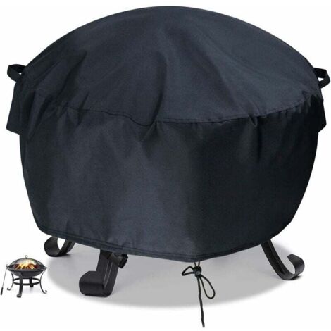 Housse pour brasero, 85 x 40 cm, ronde, imperméable, coupe-vent et anti-UV - Housse pour brasero, 85 x 40 cm, ronde, imperméable, coupe-vent et anti-UV (1/5)