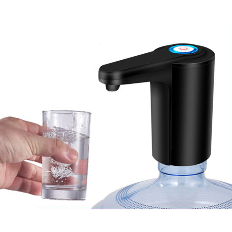 Distributeur d'eau pliable de 5 gallons, pompe à eau portable pour bouteille, pompe à eau électrique sans fil générique pour bouteilles de 5 gallons (1/5)