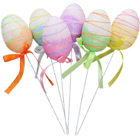 Kits de décorations œufs de Pâques licornes à assortir