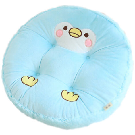 Coussin décoratif pour siège de chaise, coussin rond mignon avec un animal, 45 cm (1/5)