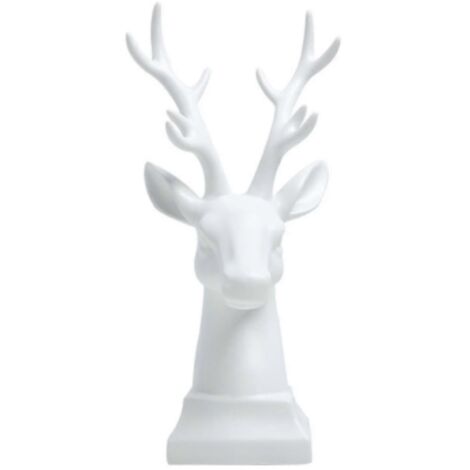 Sculpture de cerf en céramique, décoration intérieure de style nordique. - Sculpture de cerf en céramique, décoration intérieure de style nordique. (1/5)