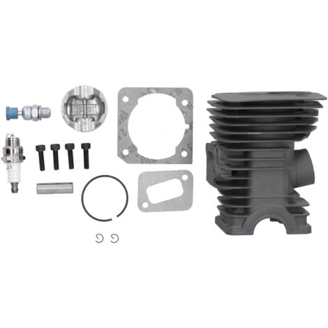 Kit cylindre 40 mm, piston, bougie et joint compatibles avec les tronçonneuses Husqvarna 340 et 345 (1/5)