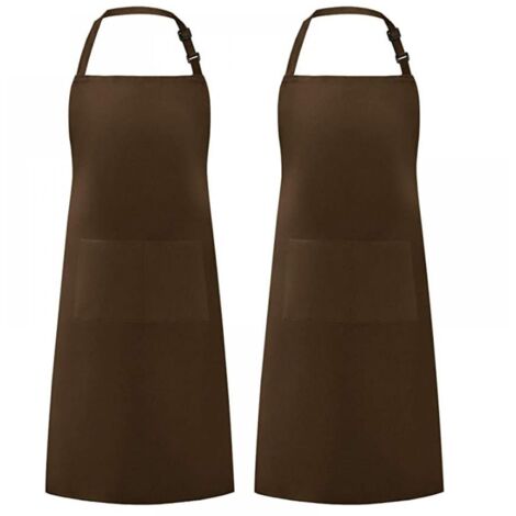 Tablier ajustable en 2 pièces, tablier de cuisine - Tablier ajustable en 2 pièces, tablier de cuisine (1/5)