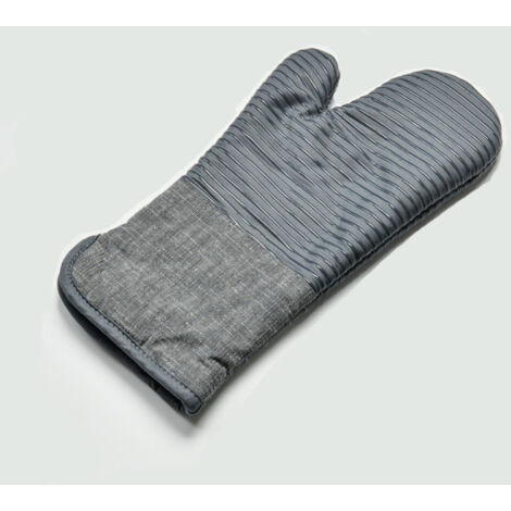 Lot de 2 gants de cuisine, gants de cuisine résistants à la chaleur, extra longs (1/5)
