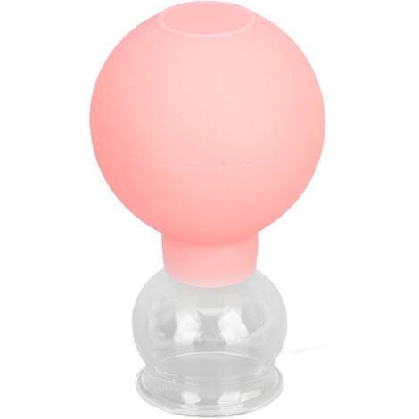 Ventouses en verre et silicone pour massage par aspiration du visage, outil de beauté (1/5)