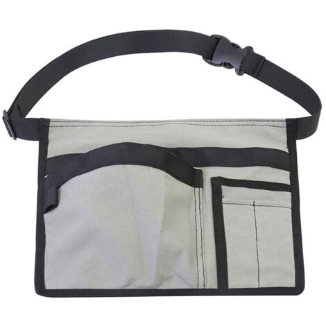 Sacoche porte-outils multipoches, pochette latérale pour outils de jardin et d'atelier (1/5)