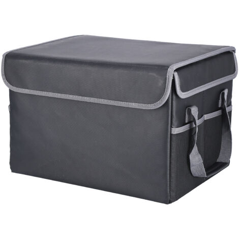 Classeur pliable ignifugé, imperméable et antistatique avec poignée, idéal pour la maison, l'école ou le bureau. (1/5)