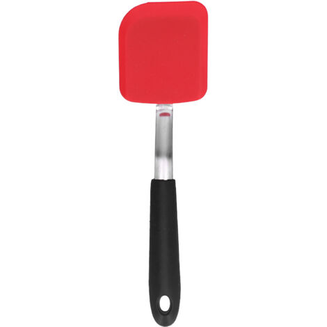 Spatule de cuisine en silicone (1 pièce) pour la cuisson des crêpes et autres préparations à la poêle. Résistante à la chaleur et antiadhésive. (1/5)
