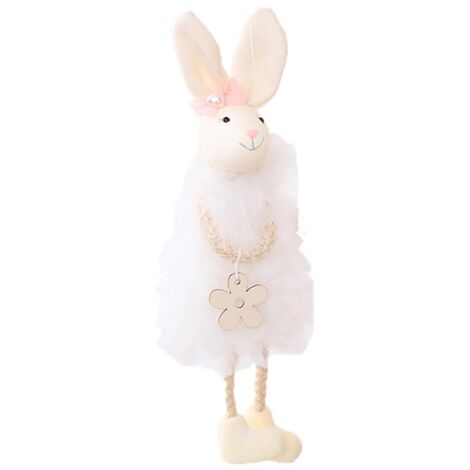 Adorables décorations de Pâques à suspendre : lapins, figurines, ornements à accrocher aux arbres et aux fenêtres. (1/5)