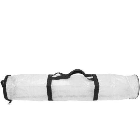 Sac de rangement transparent pour papier cadeau, imperméable et anti-poussière, blanc transparent (1/5)