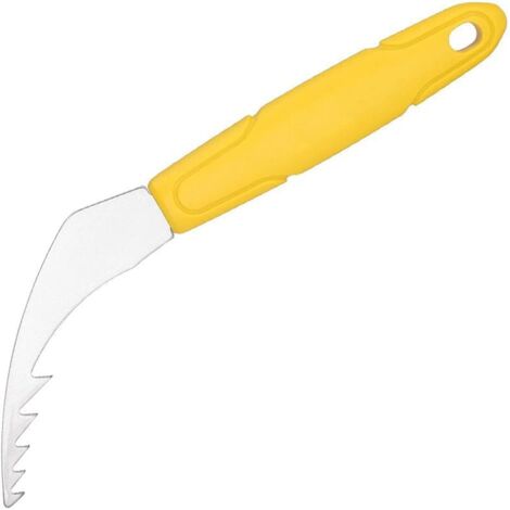 Outil de jardin manuel pour désherber et planter des racines, avec poignée antidérapante, pour un désherbage et un travail agricole faciles. (1/5)