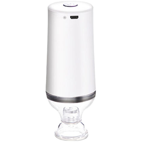 Scelleuse sous vide électrique portable, rechargeable par USB et réutilisable, pour fermetures éclair de conservation des aliments. (1/5)