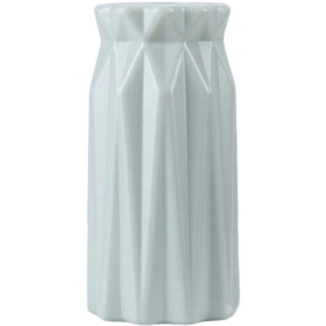 Vase en céramique rose, vase de décoration intérieure, vase de cheminée, convient pour la chambre, la cuisine, le salon et comme cadeau d'anniversaire. (1/5)