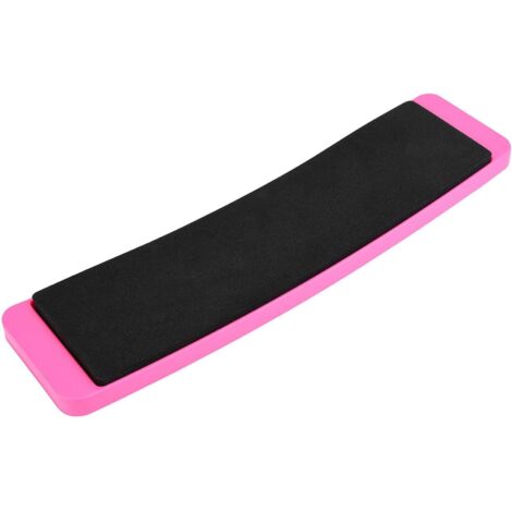Planche à roulettes pivotante - 1 pièce - Matière plastique - Entraînement au spinning - Danse et patinage - Rose 28,5 cm (rose) (1/5)