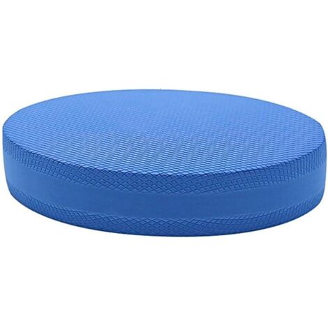Tapis d'équilibre ovale - 1 pièce - Mousse TPE - Antidérapant - Fitness et rééducation - Bleu (Bleu ciel 28176cm) (1/5)