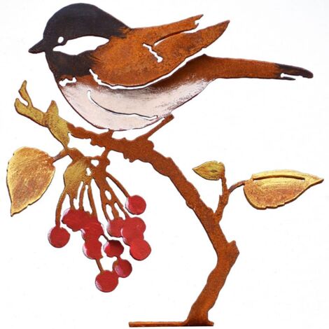 Décoration intérieure silhouette d'oiseau - Oiseau sur un cerisier sauvage - Décoration intérieure silhouette d'oiseau - Oiseau sur un cerisier sauvage (1/5)